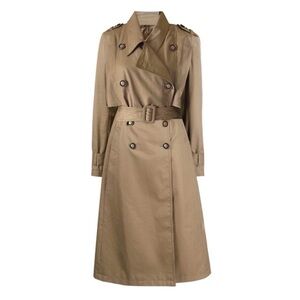 VANESSA LAB • Khaki Beige Trench Coat Driving Jacket